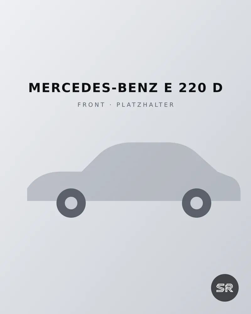 Mercedes-Benz E 220 d – Front